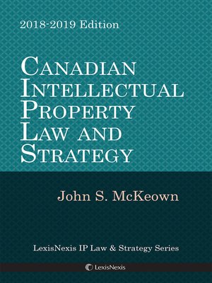 cover image of Canadian Intellectual Property Law and Strategy